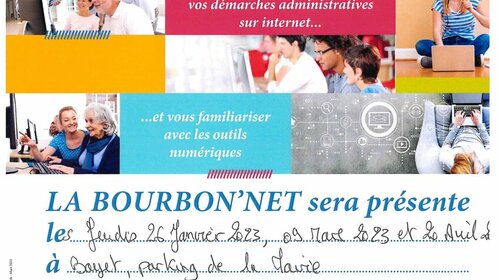 BUS ITINERANT " La Bourbon'net"